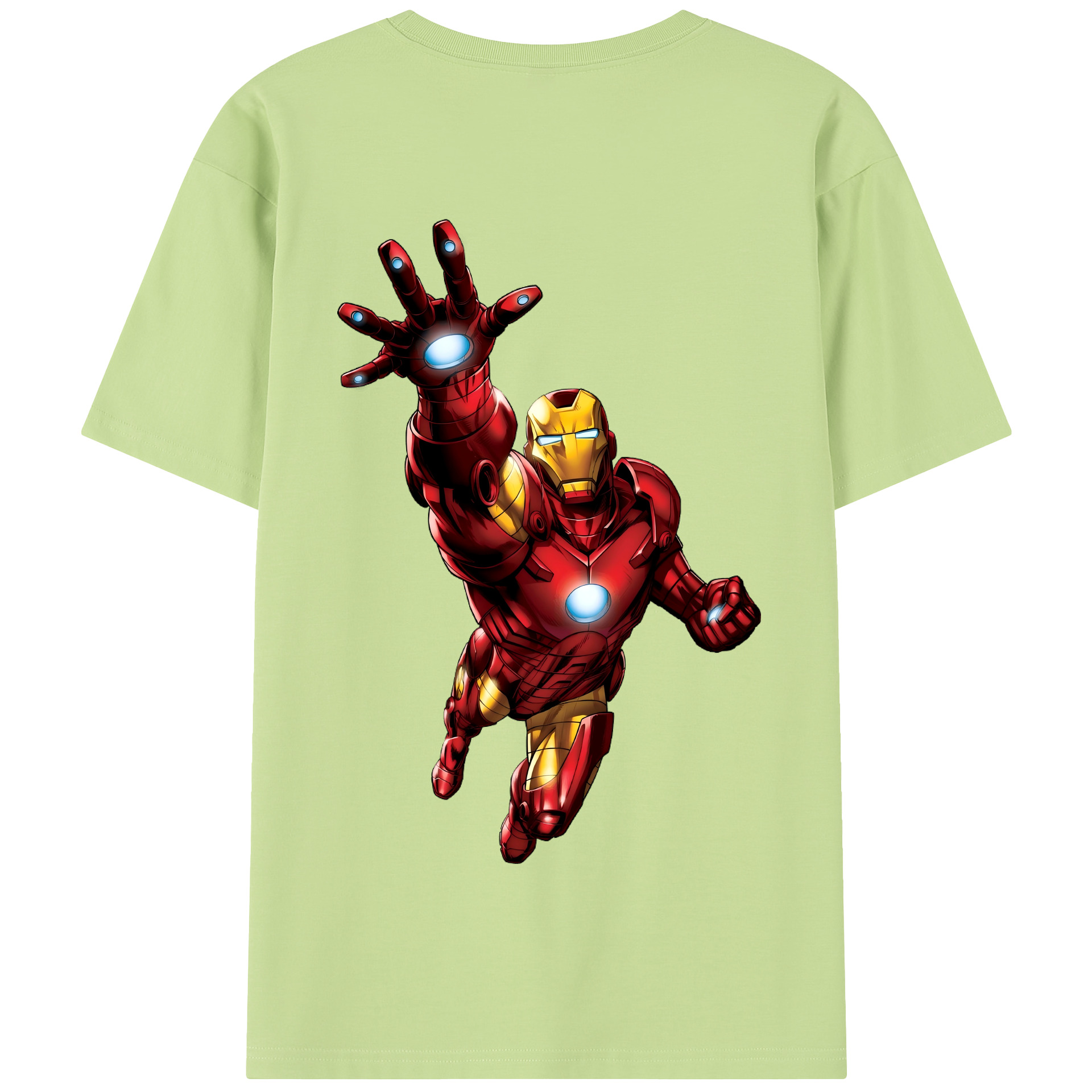 （画像用） アベンジャーズ The Avengers 綿100％半袖Tシャツ（背面プリント）